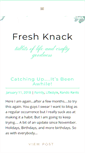 Mobile Screenshot of freshknack.com